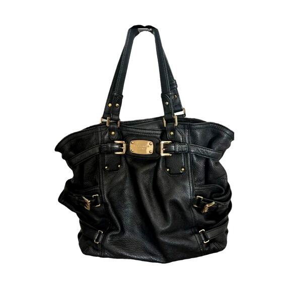 Michael Kors Large Gansevoort Black Tote Bag - Picture 1 of 10